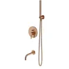 Image de Omnires SYSYW01CPB Y Système de Baignoire encastré, Brushed Copper