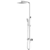 Image de Omnires BA7844CR Baretti Système de Douche en saillie, Chrome