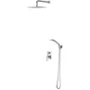 Image de Omnires SYSBA10XCR Baretti Système de Douche encastré, Chrome