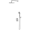 Image de Omnires SYSYT05CR Y Système de Douche thermostatique encastré, Grey