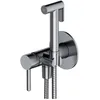 Image de Omnires SYSYBI2NI, Système de bidet encastré Y, Nickel