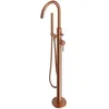 Image de Omnires Y1233CPB Y Robinet de Baignoire sur Pied, Copper
