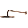 Image de Omnires WGSET1CP Slimline Pommeau de Douche à Effet Pluie avec Bras, ø25 cm, Copper