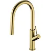 Image de Omnires BE6455BSB, Robinet de cuisine BEND, Brushed brass