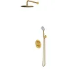 Image de Omnires SYSYT05GLB Y Système de Douche thermostatique encastré, Gold