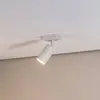 Image de Argon Spot pour plafond Sado blanc acier, orientable à 1 lampe angulaire
