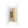Image de Argon Applique murale Marion Plus, dorée, GU10, acier, hauteur 18 cm