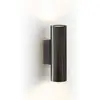 Image de Argon Applique murale Marion Plus, noir, GU10, acier, hauteur 18 cm