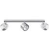 Image de Argon Spot pour plafond Chloe, orientable, à 3 lampes, acier chromé