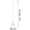 Image de Argon Suspension d'extérieur Enduro, blanc, acier, verre, IP44, E27
