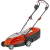 Image de Tondeuse électrique Garden DEDRA, Largeur de Coupe 320 mm, Tous Types d'herbe, Sac collecteur 30 l, 1300 W, Coupe de 30 à 60 mm, Pliable, Poids 12 kg avec poignée Ergonomique