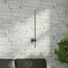 Image de Milagro Lighting Applique murale LED Swing, hauteur 60 cm, CCT, métal, noir
