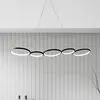 Image de Milagro Lighting Suspension LED Olympia, métal, noir, 4 000 K