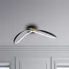 Image de Milagro Lighting Plafonnier LED Infinity, métal, noir, 4 000 K