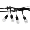 Image de Eko-Light Guirlande lumineuse extérieure Girlanda, noir, IP44, 10 m, à 10 lampes