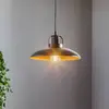 Image de Eko-Light Suspension Felix, noir/or antique, à 1 lampe
