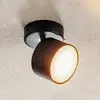Image de Eko-Light Spot pour plafond Cloudy à 1 lampe noir