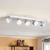 Image de Eko-Light Spot pour plafond Cloudy à 5 lampes bleu