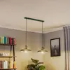 Image de Eko-Light Suspension Felix, vert/doré, à 2 lampes