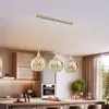 Image de Eko-Light Suspension Monte, à 3 lampes, linéaire, argent