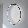 Image de Milagro Lighting Applique murale LED Saturno, noir, Ø 80 cm, métal, 4 000 K