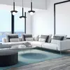 Image de Eko-Light Suspension Futura, noir/blanc, à 3 lampes