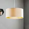 Image de Maco Design Suspension Salina, blanc/or Ø 50cm
