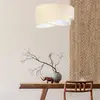 Image de Maco Design Suspension Vivien, bicolore, beige/blanc