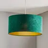 Image de Maco Design Suspension Salina, vert/or, Ø 50cm