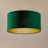 Image de Maco Design Suspension Salina, vert/or, Ø 60cm