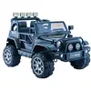 Image de Voiture électrique 2 places 12V Mega Jeep Perfect III Noire - Pack Evo