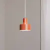 Image de SIGMA Suspension Rif S, rouge brique, à 1 lampe, Ø 15 cm, acier