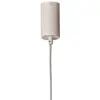 Image de SIGMA Suspension Sopel 1, taupe, à 1 lampe, acier, G9, Ø 5 cm