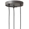 Image de SIGMA Suspension Sopel 3, vert olive, ronde, à 3 lampes, acier, G9