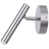 Image de SIGMA Applique murale Sopel, argent, à 1 lampe, acier, G9, hauteur 15 cm