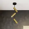 Image de SIGMA Spot pour plafond Leda 3, à 3 lampes, noir-doré