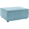 Image de Pouf BOBOCHIC NIHAD coloris bleu