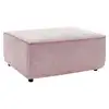 Image de Pouf BOBOCHIC NIHAD coloris violet
