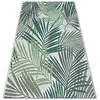 Image de rugsx Tapis Color SISAL Intérieur & Extérieur Tissage À Plat Haute qualité pour Chambre, Terrasse, Balcon, Feuilles Vert Jungle 80x150 cm