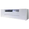 Image de Mirjan24 Meuble TV bas avec éclairage LED, meuble TV, meuble TV sans poignées, meuble TV, table de télévision, table de télévision, buffet de télévision