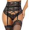 Image de Axami Porte-Jarretelles Sexy V-10362, Noir,L