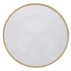 Image de Home & Styling Soucoupe transparente avec décor doré, Ø 33 cm, motif : motif 4