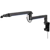 Image de ENDORFY Broadcast Bras boom RVB à profil bas, microphone haut de gamme et bras lumineux avec câble, rotatif à 360 °, lumières LED avec contrôleur