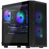 Image de ENDORFY Signum M30 ARGB, mATX Boîtier PC, 3 Ventilateurs ARGB PWM de 120 mm, Refroidisseur de processeur jusqu'à 159 mm, processeur Graphique jusqu'à 345 mm, Panneau en Maille, Filtre Anti-poussière