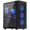 Image de ENDORFY Ventum 400 ARGB Boîtier PC ATX avec verre trempé, 4X Stratus 120 PWM ARGB Ventilateur, Mesh Front, USB-C, Prise en charge de 360 mm AiO, Boîtier de jeu pour Mini-ITX mATX ATX