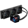 Image de KRUX HydroArc 360 AIO Refroidissement à eau pour processeur, écran IPS 6,8", 120 Hz, 3 ventilateurs ARGB PWM 120 mm, radiateur 360 mm, USB-C, Intel AMD, RVB, puissant refroidissement du processeur