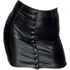 Image de Jupe Courte Wetlook F226-3X Large - Noir, Noir, 48