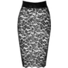 Image de Jupe lacée Ambivalence F302 Dentelle - M - Noir