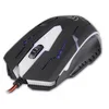 Image de rebeltec Souris Optique pour PC Gaming Cobra 2400 DPI avec câble Ergonomique LED illuminé DPI réglable Boutons Larges pour Ordinateur Portable