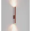 Image de Euluna Applique murale Laser, couleur cuivre, métal, hauteur 40 cm, G9